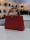 LOUIS VUITTON カプシーヌ BB パイソン ショルダーバッグ N92039 153744827 [P]