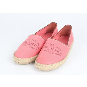 Louis Vuitton Canvas Espadrilles Pink 37 153744871
