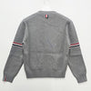 THOM BROWNE Milano Stitch Arm Band Cardigan mit Streifen (MKC310A Y3007 055) 123467198 [P]