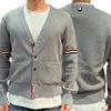 THOM BROWNE Milano Stitch Arm Band Cardigan mit Streifen (MKC310A Y3007 055) 123467198 [P]