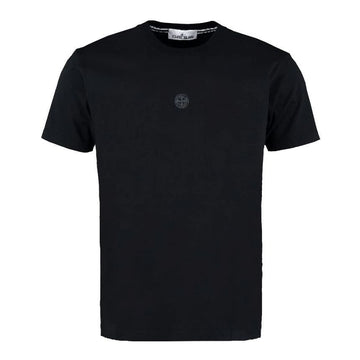 Stone Island Mosaic Logo Print Short Sleeve T-Shirt Black 77152NS86 V0029 153745869
