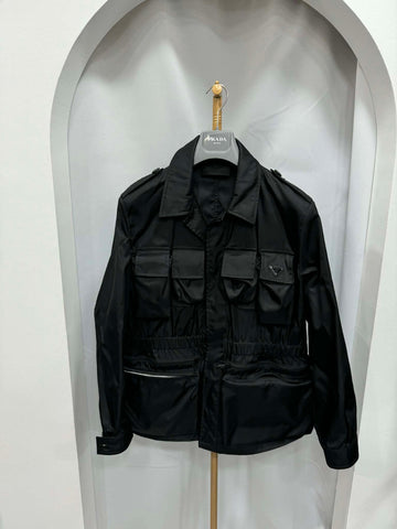 Prada New Condition Re-Nylon Pocket Safari Jacket Size 48 153746541