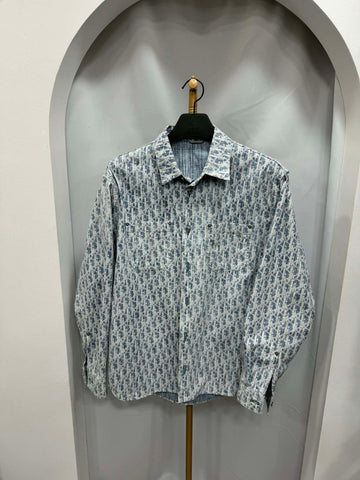 DIOR オブリークカスリシャツ 40サイズ 153746550