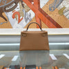 HERMES ミニケリー アプソン ゴールド シルバー H071302CK37 G刻印 153746569 [P]