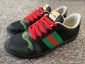 GUCCI GG スクリーナ スウェード スニーカー 9(280) 153748065