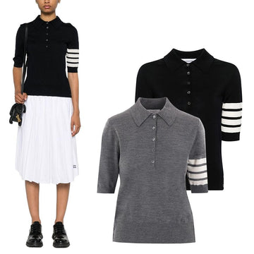 THOM BROWNE 26SS サイド メリノ ウール カラティ FKP053A 153748076