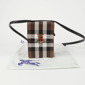 BURBERRY チェック ロビン TB ショルダー クロスバッグ 153367386