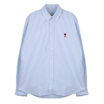 AMI ハートロゴオックスフォードシャツ 131587130