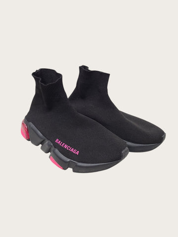 BALENCIAGA クリアソールスピードランナー スニーカー 153748284