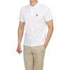 AMI Limited Edition Short Sleeve Polo T-Shirt 26FW BFUPL001 760 100 (Unisex) 153748414 [P]