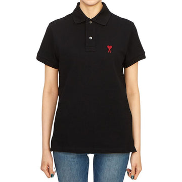 AMI 26SS Collar Short Sleeve T-Shirt BFUPL001 760 001 (Unisex) 153748413 [P]