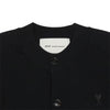 AMI [EXCLUSIVE] Damen Kurzarm Cardigan FKC387 KN0039 0180 153748422 [P]