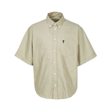 AMI Men's Short Sleeve Shirt HSH823 CO0210 A036 153748434 [P]