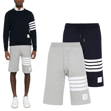 THOM BROWNE サイ斜めバンドショーツMJQ012H 153748477