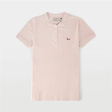 MAISON KITSUNE Tricolor Fox Patch Polo T-Shirt AW00200AT1506 PI 150781969