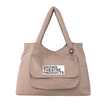 SALON DE RUBAN FW25 Brown Theater Shoulder Bag 153748523