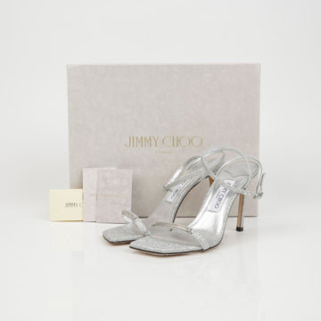 Jimmy Choo Jackson 95 Sandal Heel Size 37.5 153469319