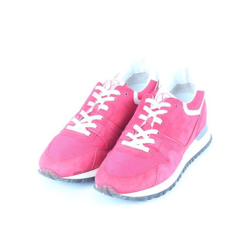 Louis Vuitton Suede Runaway Sneakers Red 37.5 153750741