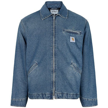 Carhartt Blue Grind Wash OG Detroit Denim Jacket 153764986