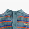 Tiny Cottons Stripes Mockneck Cardigan 146943081 [P]