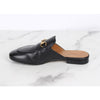 GUCCI Kings Horsebit Leder Slipper Schwarz 36 153766095 [P]