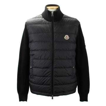 Moncler Padded Zip-Up Cotton Cardigan 153767265