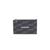 Balenciaga Monogram Black Coin Zip Card Holder 640535 153767741 [P]