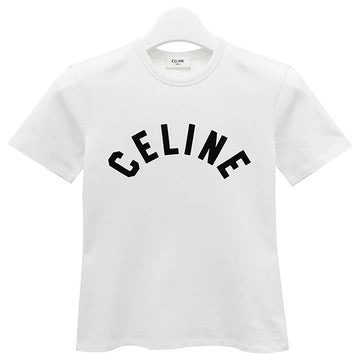 CELINE ロゴプリント半袖Tシャツ ブラック (RX0JK1407 01OB) 153767988