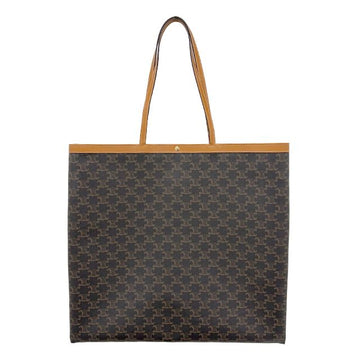 Celine Trionf Canvas Flat Shopper Large Miel 123842O90 03MI 153768029