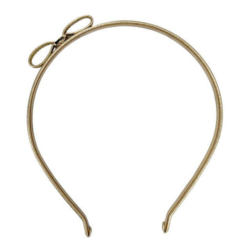 Salvatore Ferragamo Mini Bow Headband Gold (340462 791485) 153768167