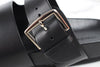 Hermes Leather Sandals Black 41(260) 153776371 [P]
