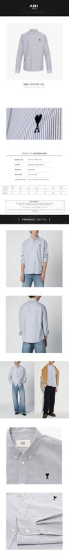 AMI Stripe Shirt 153772279 [P]
