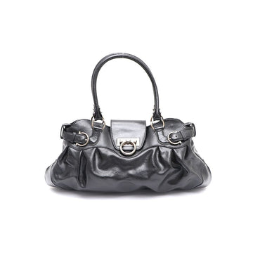 SALVATORE FERRAGAMO ペレガモ AB-21 5370 エナメル ガンチーニ ショルダーバッグ 32275504 153786505