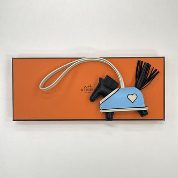 Hermes Rodeo Charm Roveo Quehe Black/Blue H086714 153788842