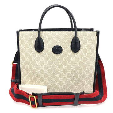 Gucci Limited Korea Exclusive GG Supreme Canvas Small Tote 2WAY 703256 153792773