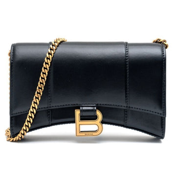 Balenciaga Women's Hourglass Box Wallet on Chain Shoulder Bag 135587919