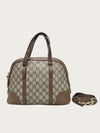 Gucci Brown GG Supreme Top Handle Dome Tote Shoulder Bag 153793690 [P]