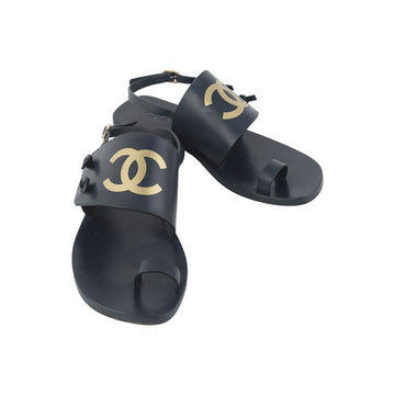 CHANEL トング CC ロゴ サンダル 35サイズ 36806Y-1 153794324