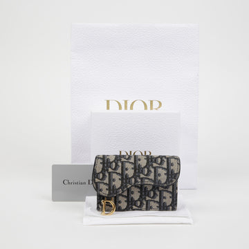 Dior Saddle Flap Card Wallet S5611CTZQ 153512577