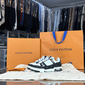 LOUIS VUITTON トレーナーデニムモノグラムスニーカー 153826409