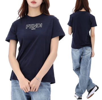 Fendi Short Sleeve Logo T-Shirt Adult Size JUI202 7AJ F0QG0-AK 153843582