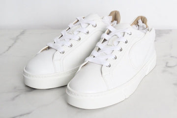 Hermes Wing Leather Sneakers White 36.5(235) 153843598