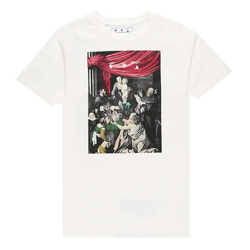 OFF WHITE エロウ 半袖 Tシャツ ホワイト OMAA027E20JER008 0110 153844556