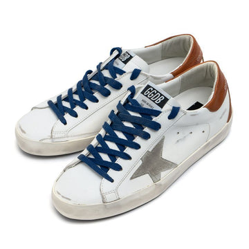 Golden Goose Superstar White Men's Brown Tab Sneakers stamp: GMF00102-F004793-11255 58219266
