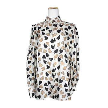 MaxMara Two-Tone Heart Silk Print Blouse 44, 55 153846912
