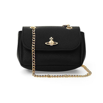 VIVIENNE WESTWOOD サフィアーノ スモール パルス チェーン クロスバッグ 5C01000BW S0021 N402 144732113 [P]