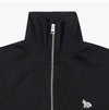MAISON KITSUNE Baby Fox Patch Half-Zip Damen Sweatshirt MW00304KM0325 P199 145429323 [P]