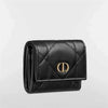 DIOR クリスタル装飾のL字型ジップ財布 153848897 [P]
