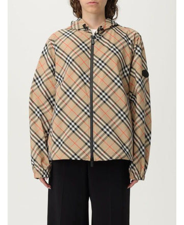 BURBERRY チェックフードジャケット8110301 152203028