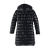 MONCLER モカ キッズ ロング ダウン パディングジャケット 12Aサイズ 36818Y 153850179 [P]